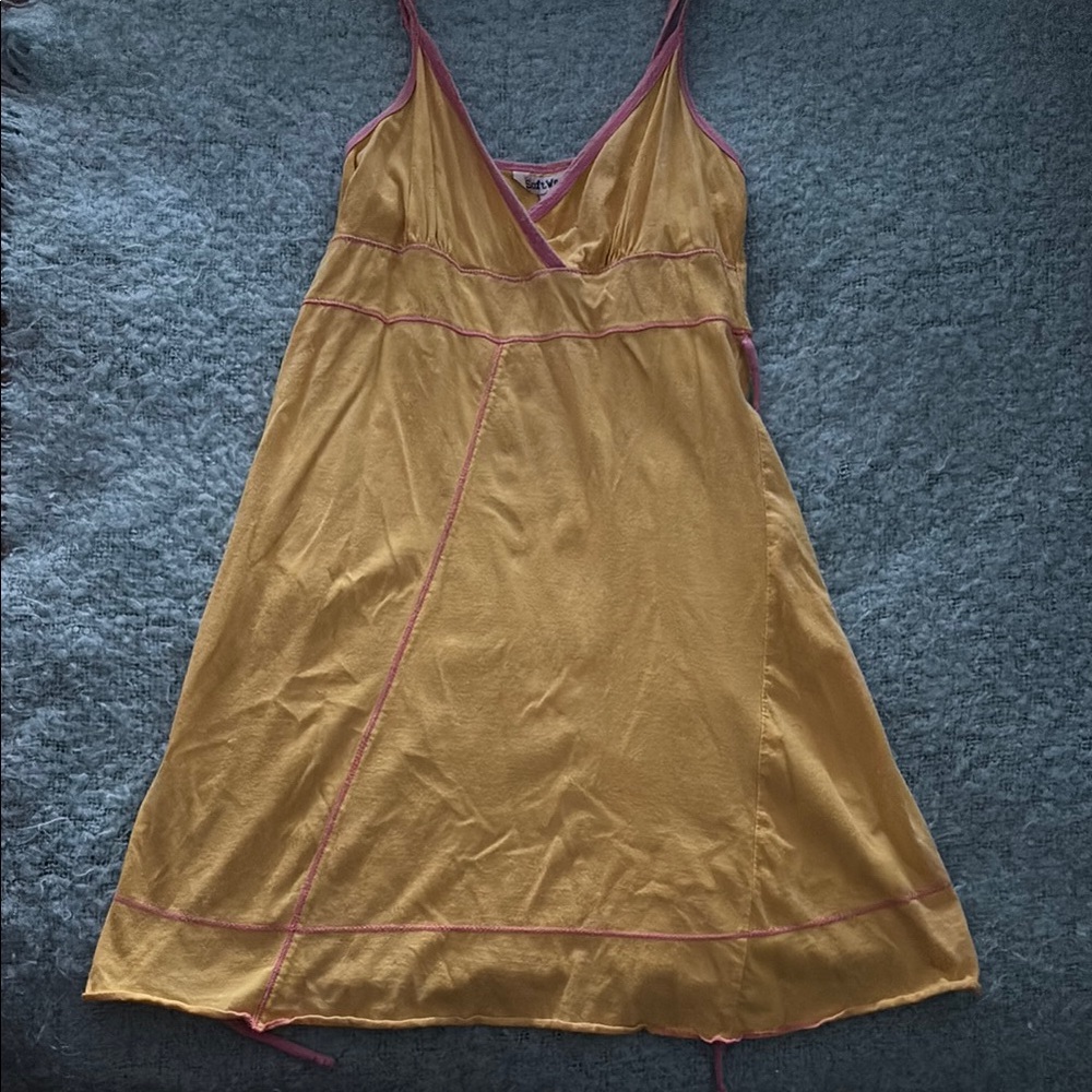 Women's Yellow Sleepwear Dress or blouse